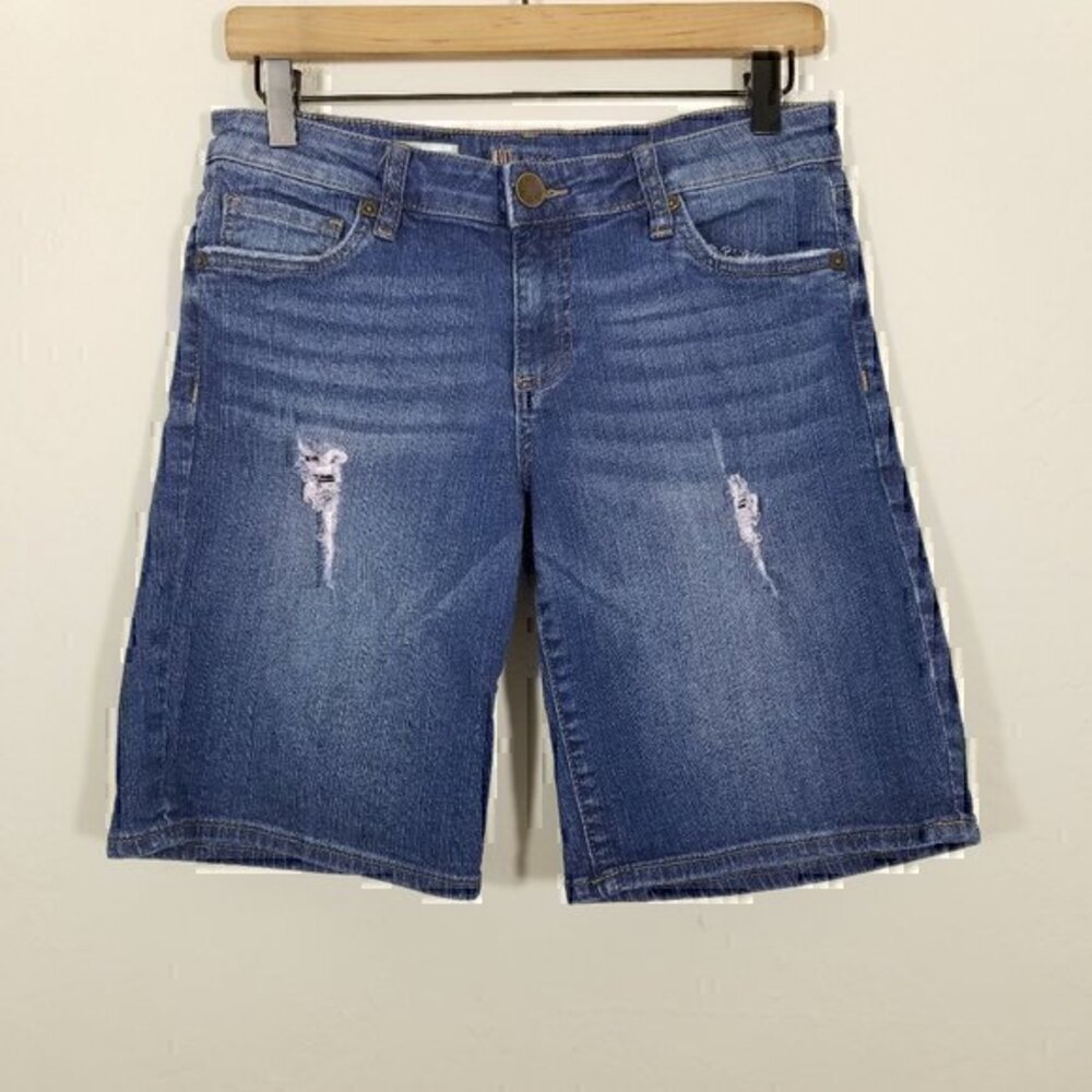 Kut from the Kloth Catherine Boyfriend Stretch Jean Shorts Size 4